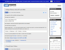 Tablet Screenshot of blog.sibvisions.com